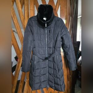 Michael Kors Elegant Black Puffer Jacket